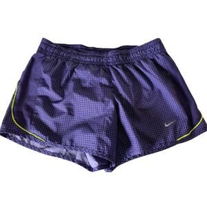 Nike running shorts dri fit purple size small women's
